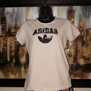 Pink & Black Adidas Shirt